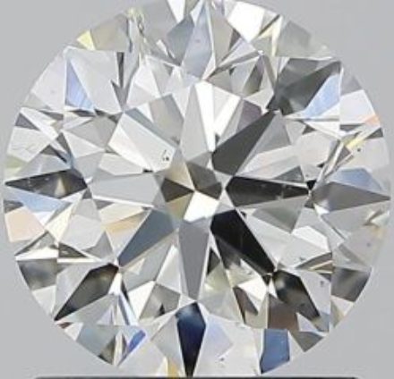 Diamond Natural 1,3Ct I-SI2 Round - GIA7541692485 1