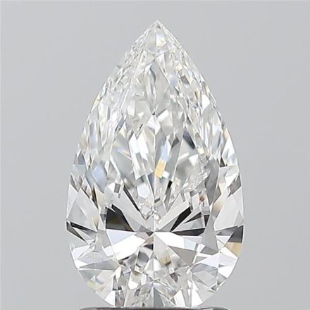 Diamond Natural 1,5Ct F-SI2 Pear - GIA1553180204 1