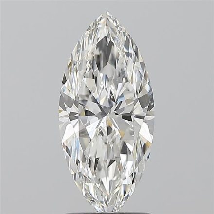 Diamond Natural 1,7Ct G-SI1 Marquise - GIA5553251794 1
