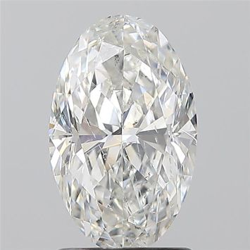 Diamond Natural 1,5Ct G-SI2 Oval - GIA2516452225 1