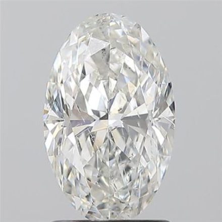 Diamond Natural 1,5Ct G-SI2 Oval - GIA2516452225 1