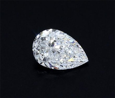 Diamond Natural 1Ct E-SI2 Pear - GIA7526586967 1