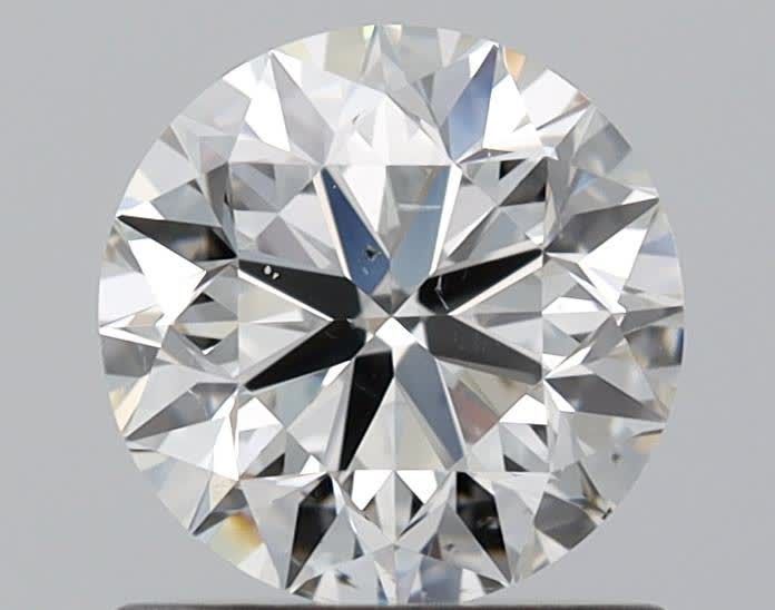 Diamond Natural 1Ct I-SI1 Round - GIA7496298744 1