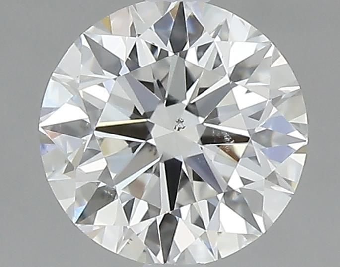 Diamond Natural 0,6Ct G-SI1 Round - GIA7532746455 1