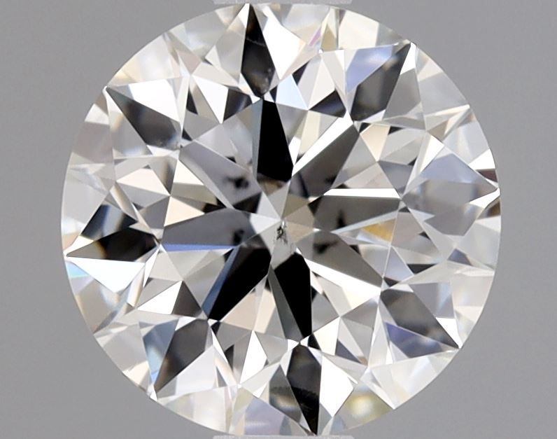 Diamond Natural 0,9Ct G-SI1 Round - GIA6552704058 1