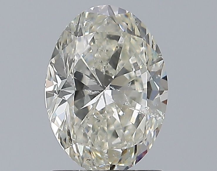 Diamond Natural 1,51Ct J-SI2 Oval - GIA1558304159 1