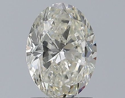 Diamond Natural 1,51Ct J-SI2 Oval - GIA1558304159 1