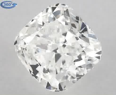 Diamond Natural 1,51Ct H-VS1 Cushion - GIA7373046327 1