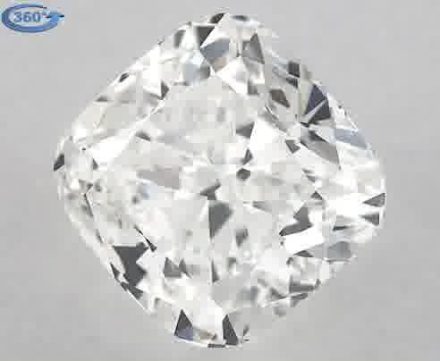 Diamond Natural 1,51Ct H-VS1 Cushion - GIA7373046327 1