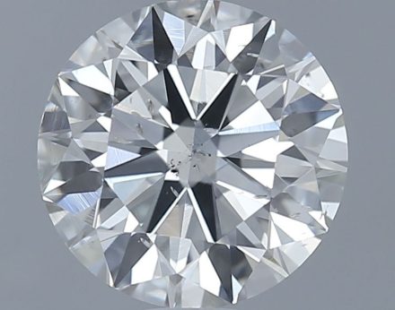 Diamond Natural 1,5Ct I-SI2 Round - GIA6552614007 1