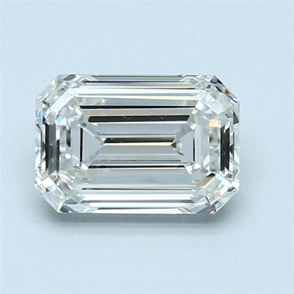Diamond Natural 1,5Ct H-VS2 Emerald - GIA1483616480 1