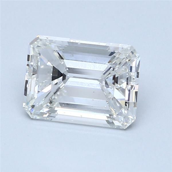 Diamond Natural 1,7Ct F-VS2 Emerald - GIA1417709083 1