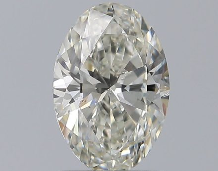 Diamond Natural 1,22Ct J-SI2 Oval - GIA7476016196 1