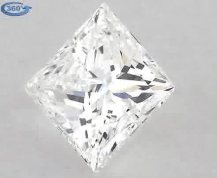 Diamond Natural 1Ct F-VS1 Princess - GIA2387692841 1