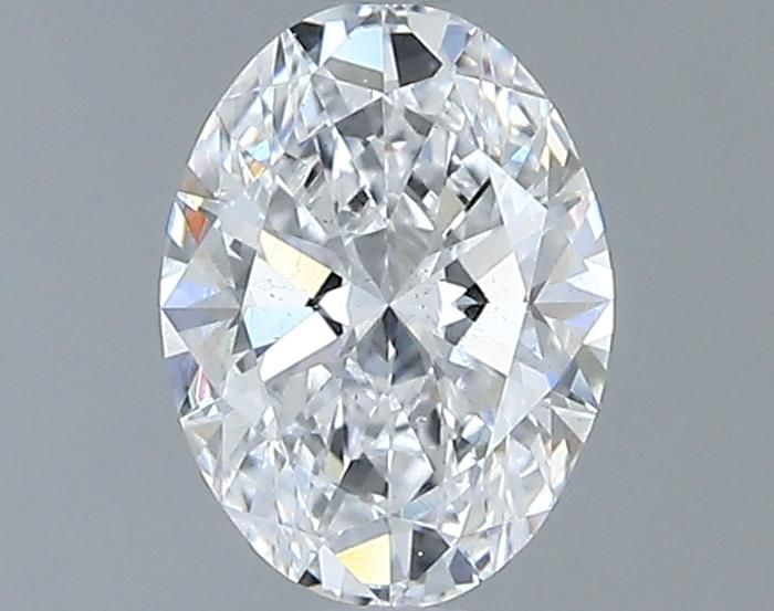 Diamond Natural 0,73Ct D-SI1 Oval - GIA6525514504 1