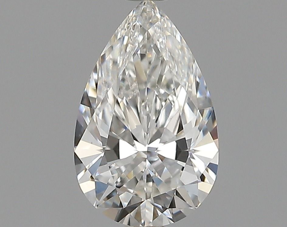 Diamond Natural 0,71Ct G-VVS2 Pear - GIA1558674292 1