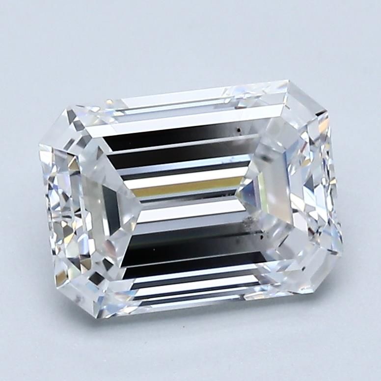 Diamond Natural 1,92Ct D-SI1 Emerald - GIA6223864644 1