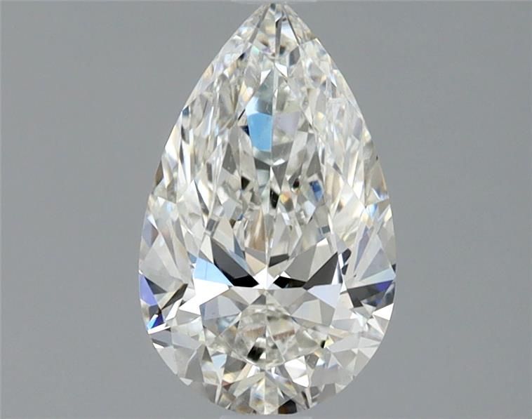 Diamond Natural 1,01Ct H-SI1 Pear - GIA6552050955 1