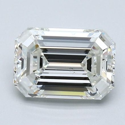Diamond Natural 1,51Ct H-SI1 Emerald - GIA2487589589 1