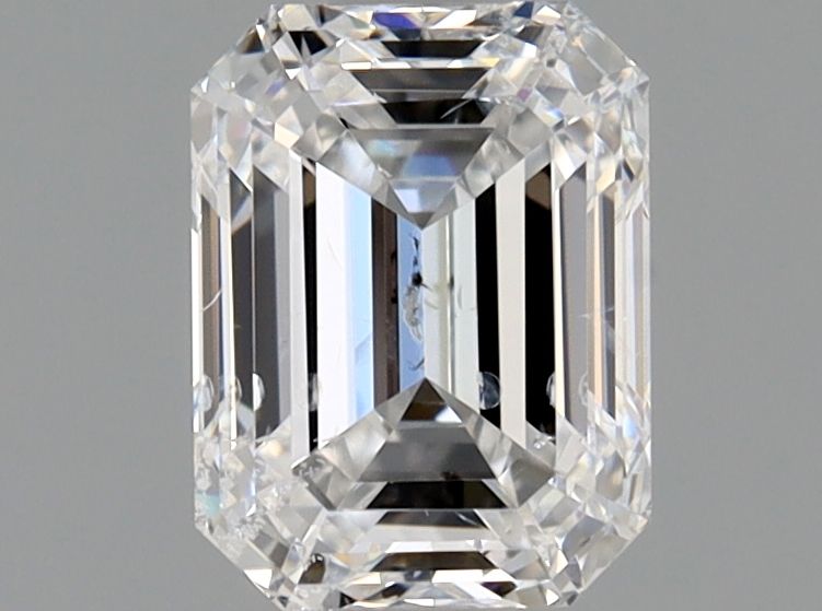 Diamond Natural 0,9Ct E-SI2 Emerald - GIA6227537221 1