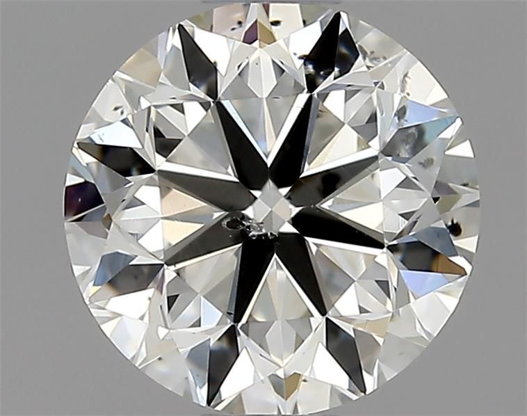 Diamond Natural 0,9Ct I-SI2 Round - GIA6545026871 1