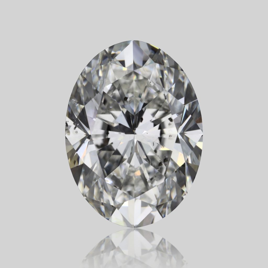Diamond Natural 1,51Ct G-SI2 Oval - GIA6552656702 1