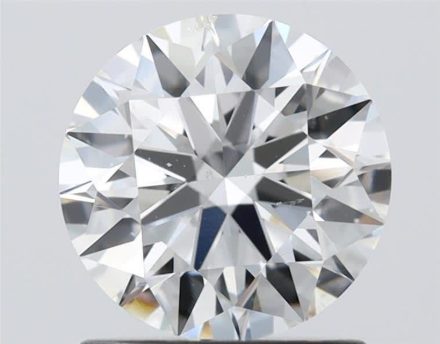 Diamond Natural 1,21Ct H-SI1 Round - GIA6455803337 1