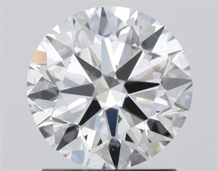 Diamond Natural 1,51Ct H-VS2 Round - GIA6452896139 1