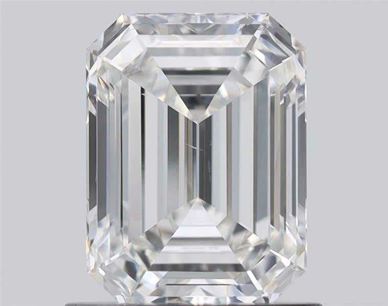 Diamond Natural 1,01Ct H-VS2 Emerald - GIA2454843068 1