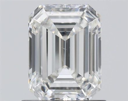 Diamond Natural 1,01Ct H-VS2 Emerald - GIA2454843068 1