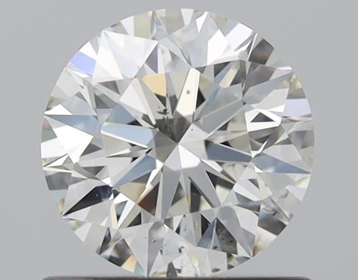 Diamond Natural 0,81Ct J-SI1 Round - GIA1495337778 1