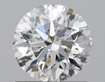 Diamond Natural 1Ct E-SI1 Round - GIA2476182038 1
