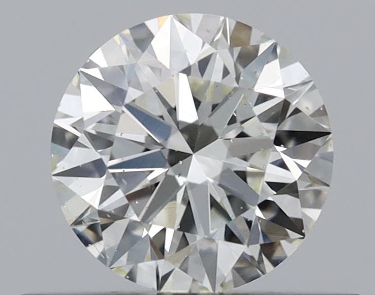 Diamond Natural 0,43Ct K-SI1 Round - GIA7498408901 1