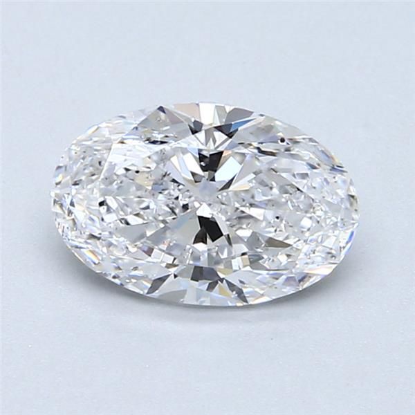 Diamond Natural 1,51Ct D-SI2 Oval - GIA2516640899 1
