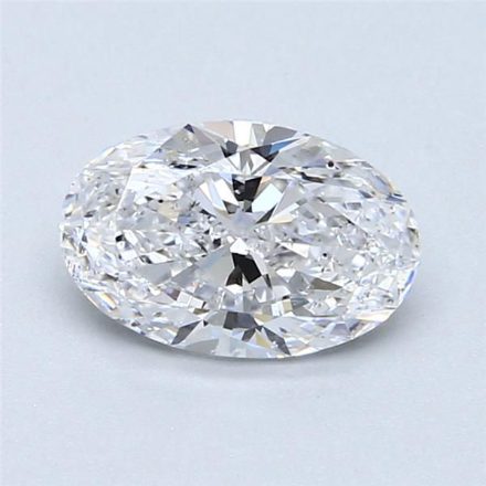 Diamond Natural 1,51Ct D-SI2 Oval - GIA2516640899 1