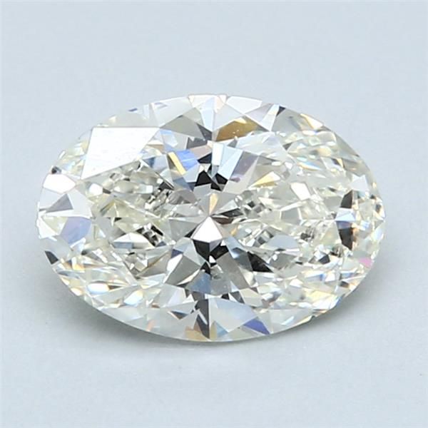 Diamond Natural 1,7Ct I-SI2 Oval - GIA6512568255 1