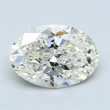 Diamond Natural 1,7Ct I-SI2 Oval - GIA6512568255 1