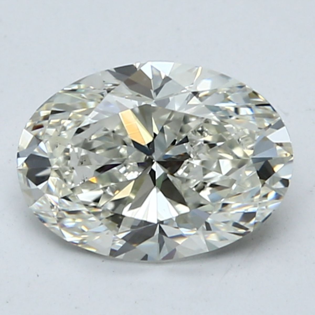 Diamond Natural 1,7Ct I-VS2 Oval - GIA1545894301 1