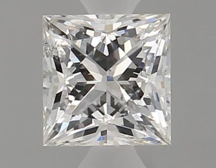 Diamond Natural 0,37Ct J-SI2 Princess - GIA7548132003 1