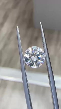 Diamond Natural 1,51Ct H-SI1 Round - GIA7558478809 1