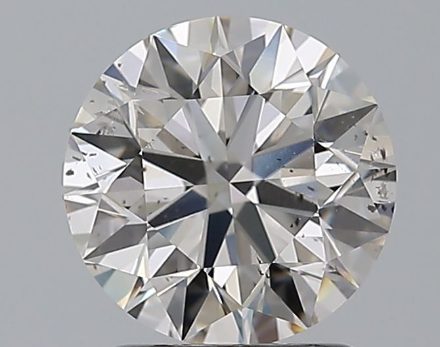 Diamond Natural 1,7Ct I-SI2 Round - GIA6552883763 1