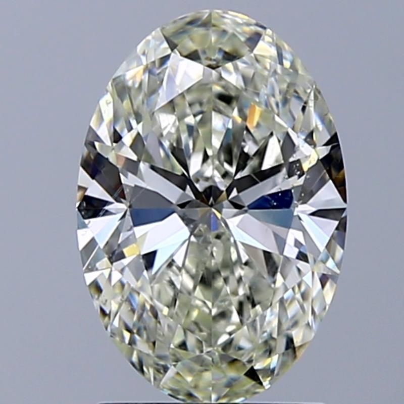 Diamond Natural 1,8Ct J-SI1 Oval - GIA6512551587 1