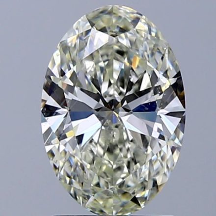 Diamond Natural 1,8Ct J-SI1 Oval - GIA6512551587 1