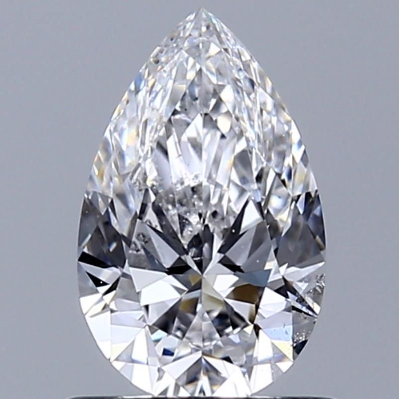 Diamond Natural 0,72Ct D-SI2 Pear - GIA3535415287 1