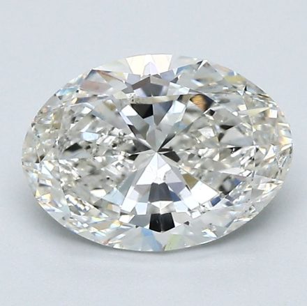 Diamond Natural 1,7Ct H-SI2 Oval - GIA6525024499 1