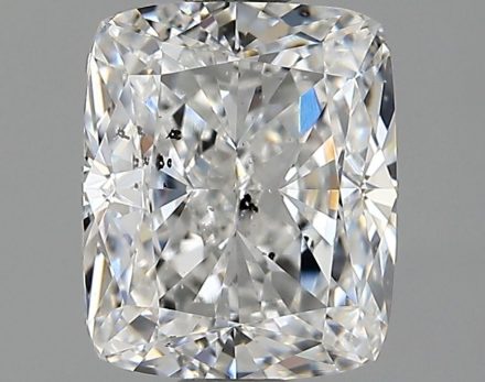 Diamond Natural 1,51Ct E-SI2 Cushion - GIA2547519428 1