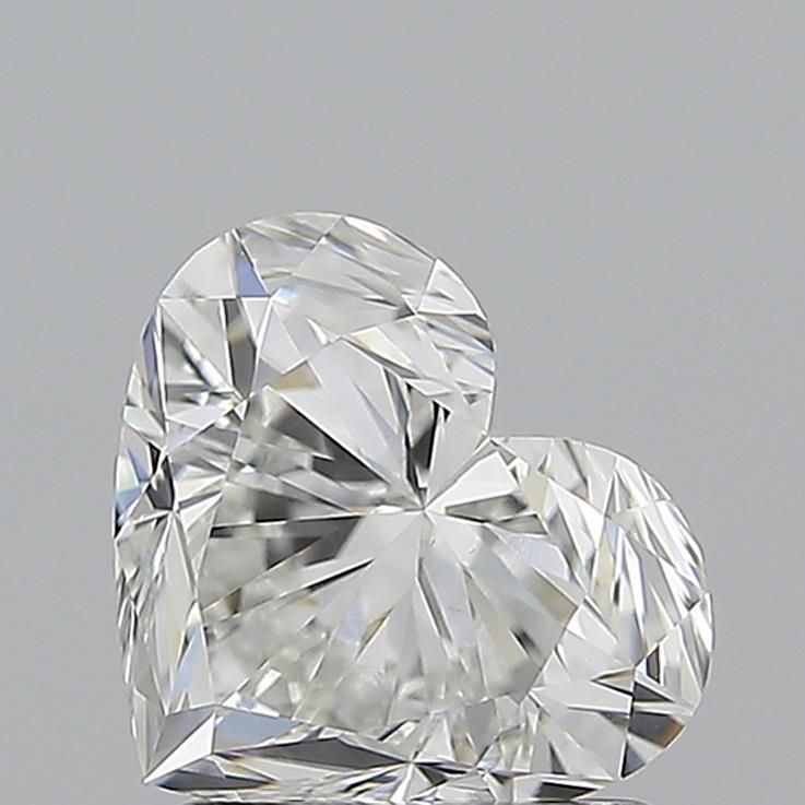 Diamond Natural 1,52Ct G-VS2 Heart - GIA5231778440 1
