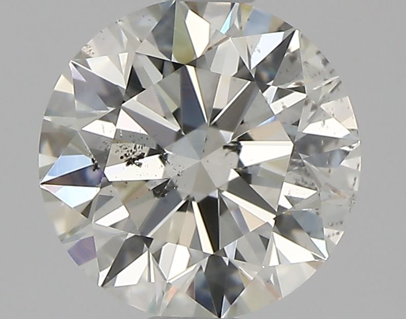Diamond Natural 0,9Ct J-SI2 Round - GIA6492931823 1
