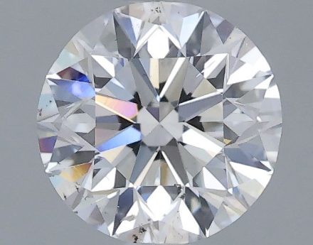 Diamond Natural 1Ct F-SI1 Round - GIA6542886998 1