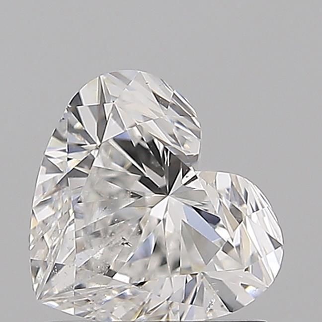 Diamond Natural 1,12Ct E-SI2 Heart - GIA1548177025 1